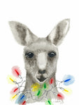 'A Kangaroo for Christmas' - card