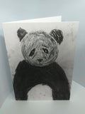 'Panda' - Greeting Card